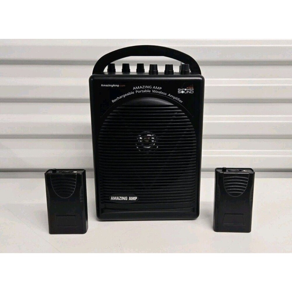 Empower Sound (Happy Amp) Amazing Amp SH-120D Wireless Voice Amplifier Rechargea